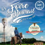 affiche foire de bourail